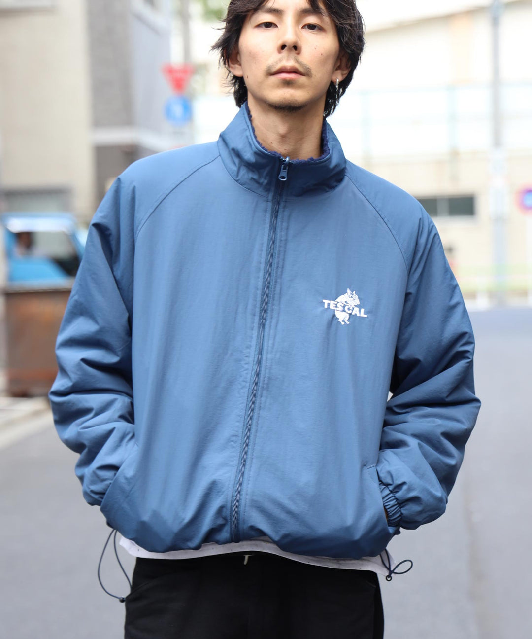 WEB / FLAG SHOP限定】TES REVERSIBLE BOA JKT / リバーシブルボア