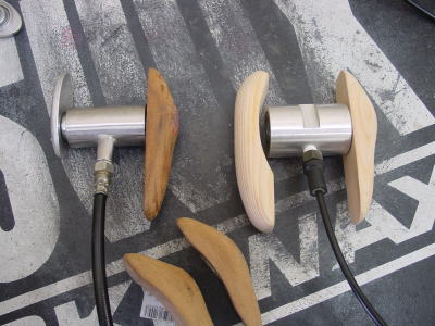 ブーツチューンのエスキモー！フットプリントとツール