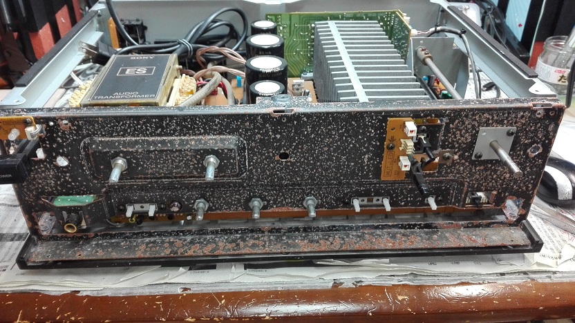 SONY TA-F222ESJ [1]：◇ゆる～いオーディオ修理の追憶（その40