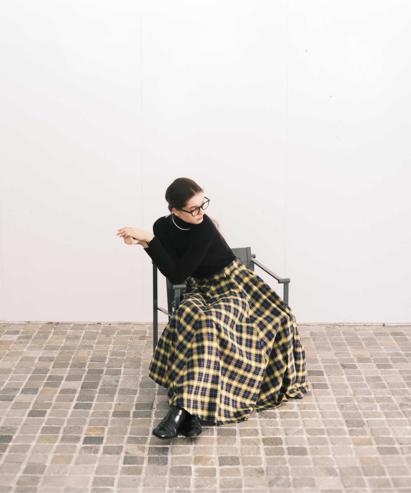 ≪通常販売≫royal tartan check flare skirt（ロイヤルタータン