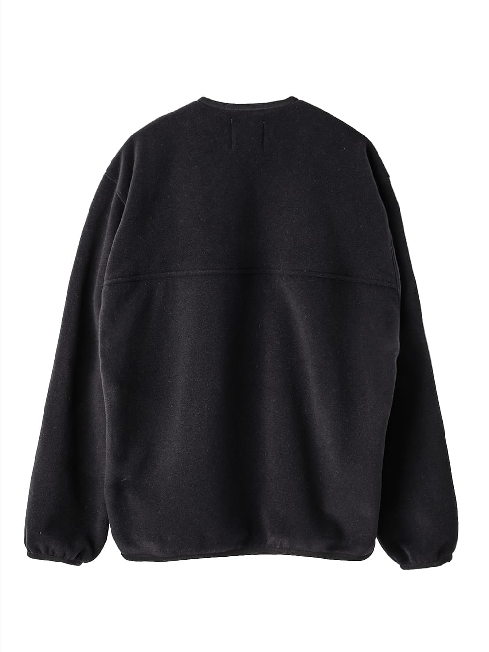 sc.0002AW25-black ジップアップカーディガン The Black-and-White