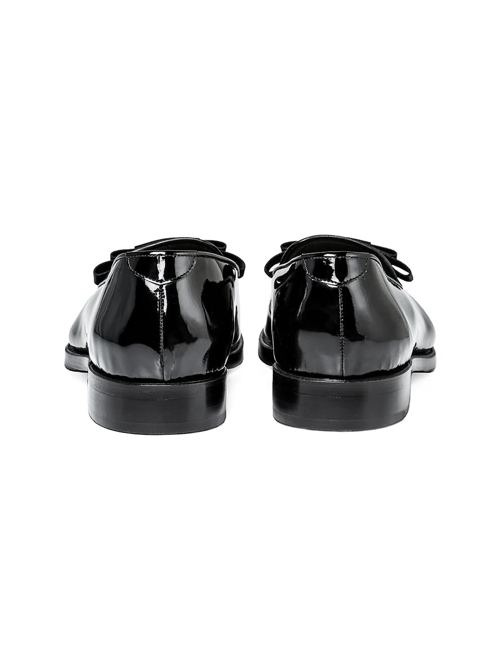 sf.0003AW25-black パテントレザーオペラパンプ The Black-and-White