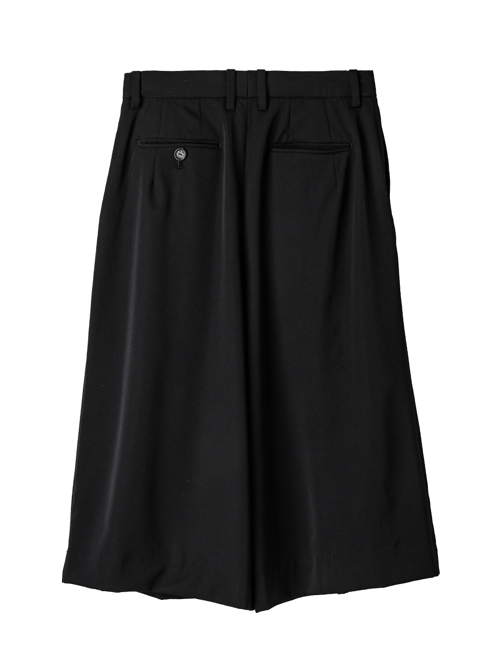 sp.0012AW25-black ヒュージキュロット The Black-and-White Realism