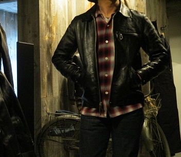 30'Sレザースポーツジャケット - ザ・リアルマッコイズ茨城