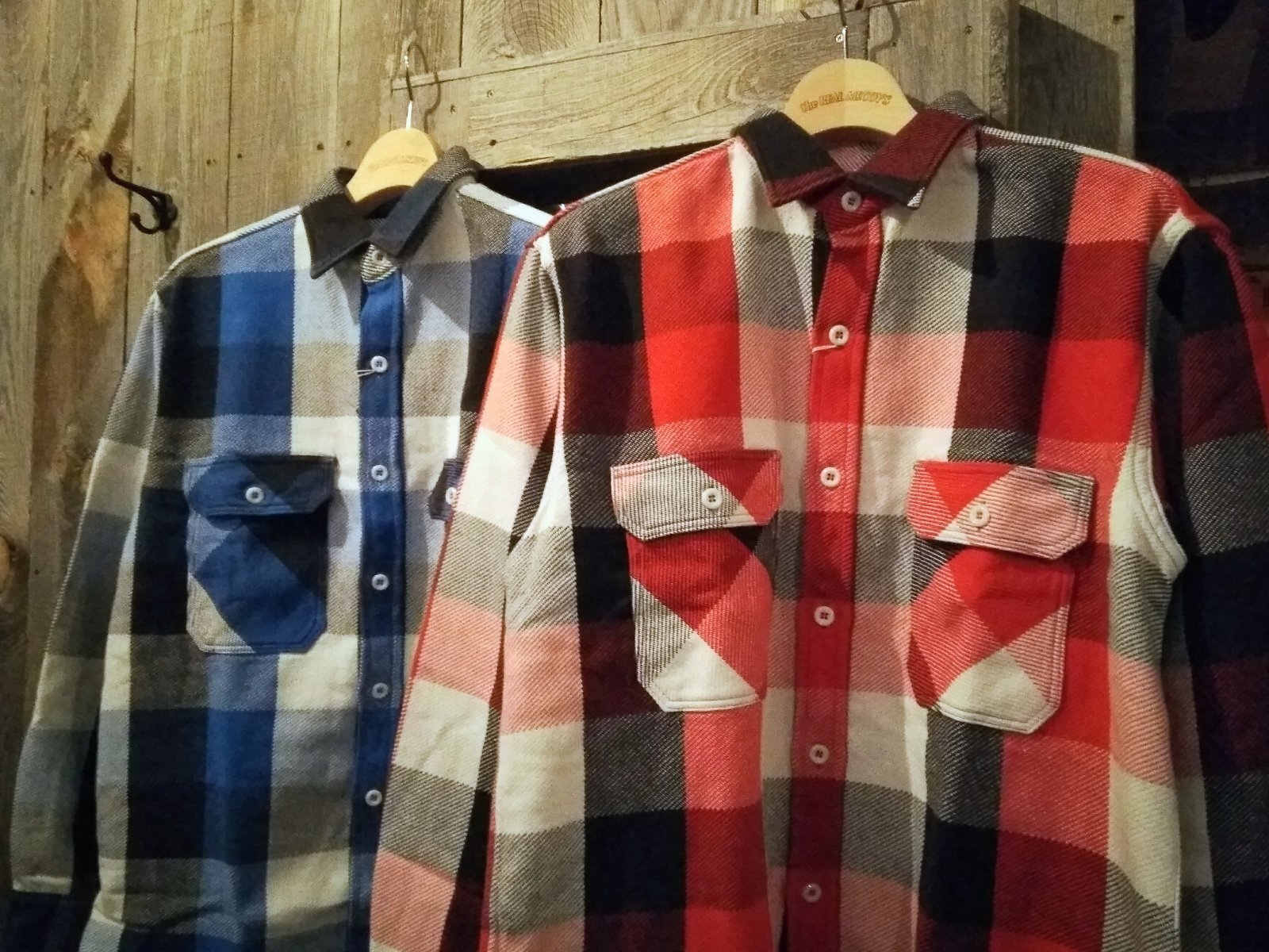 王道のフランネルシャツ - ザ・リアルマッコイズ茨城