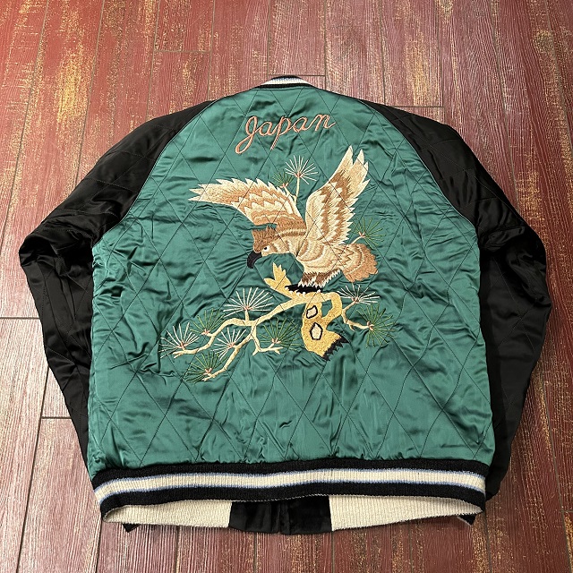 港商 スペシャルエディション 別珍スカジャン “Stencil Paint” TOYO