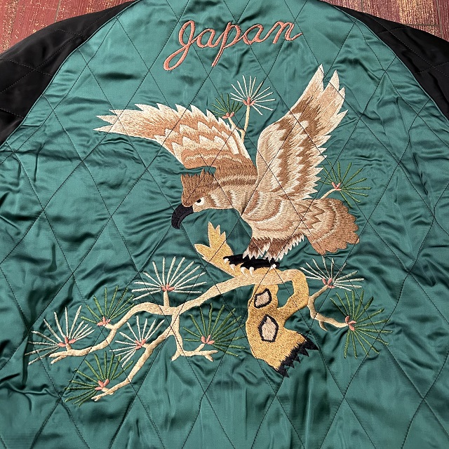 港商 スペシャルエディション 別珍スカジャン “Stencil Paint” TOYO