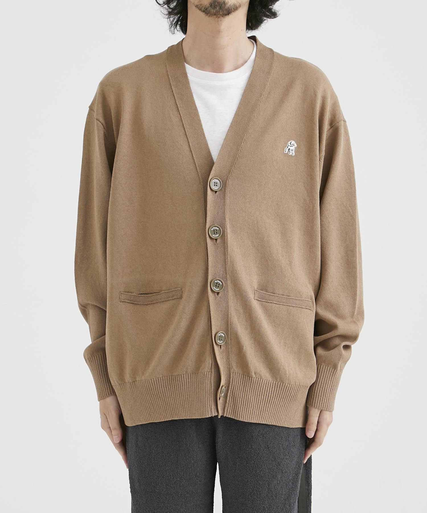 US1C4902 CARDIGAN(2 BEIGE): UNDERCOVER: MENS｜THE TOKYO ONLINE STORE