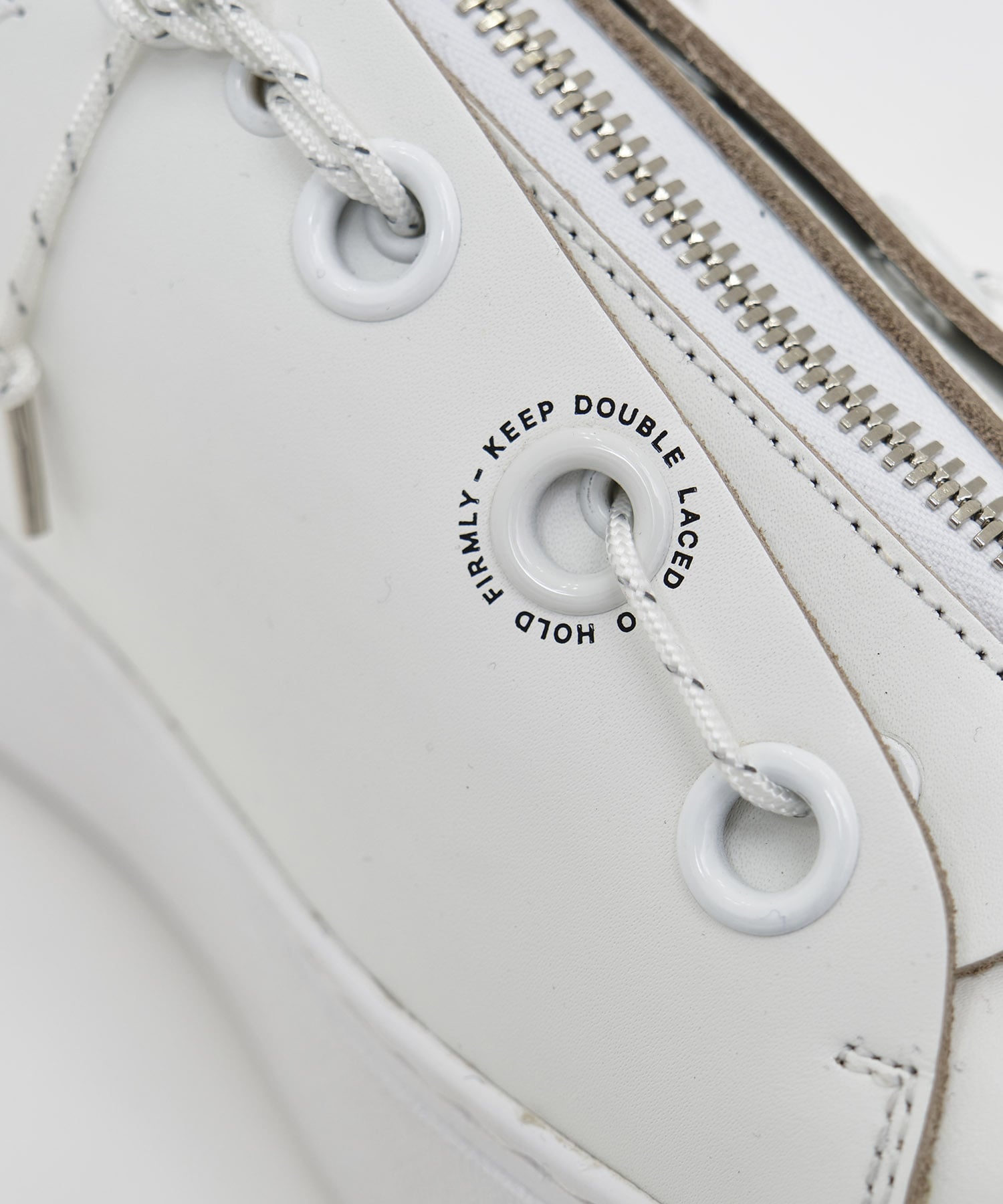 EX.FRONT ZIP DOUBLE LACED ｜ foot the coacher