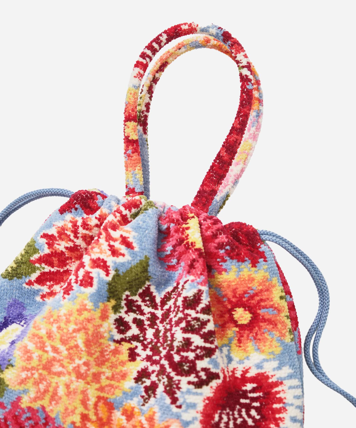 FEILER×KEITAMARUYAMA DAHLIA Drawstring Bag｜FEILER（フェイラー