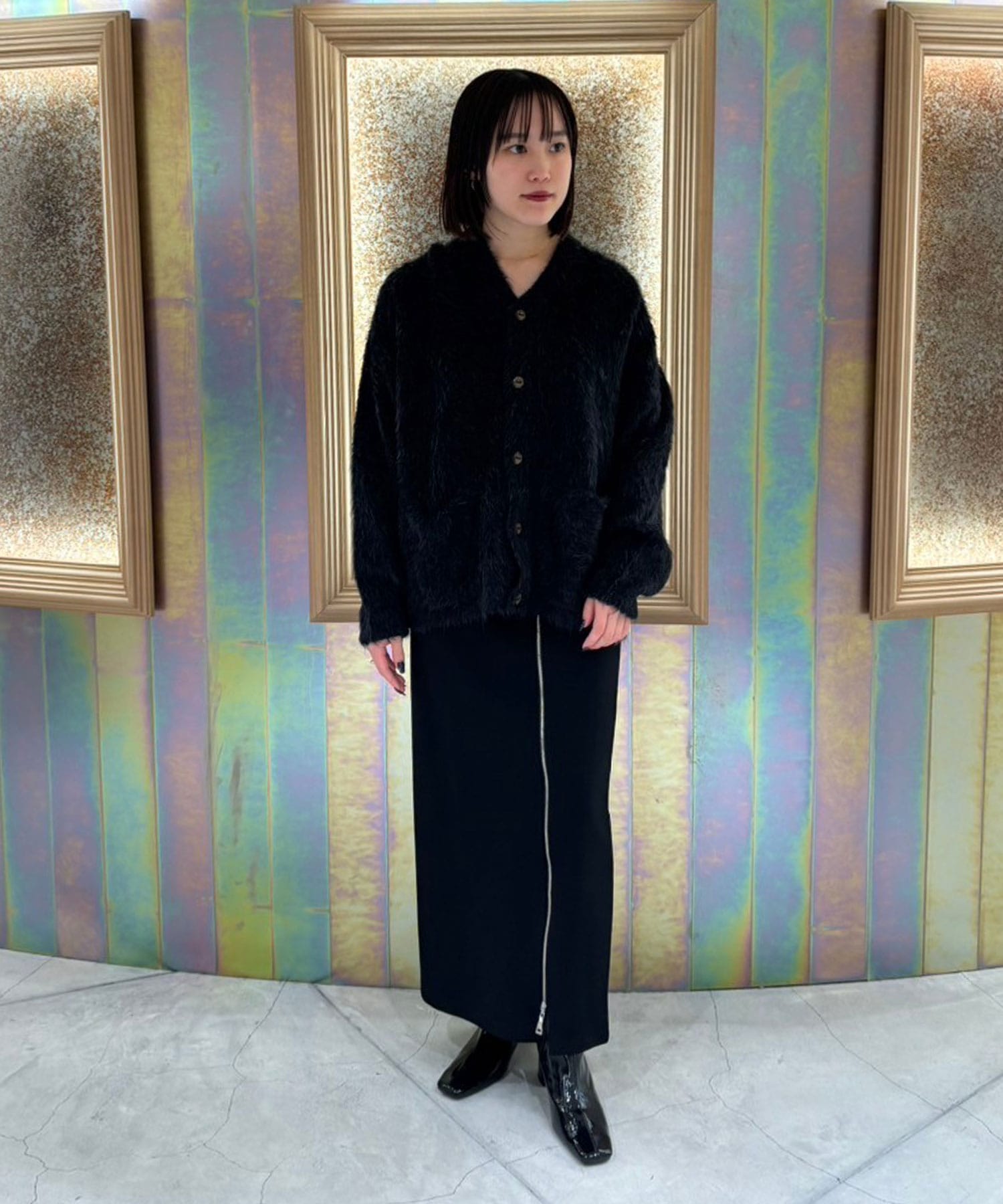 Suri Cardigan(FREE BLACK): THE INOUE BROTHERS: WOMENS｜THE TOKYO