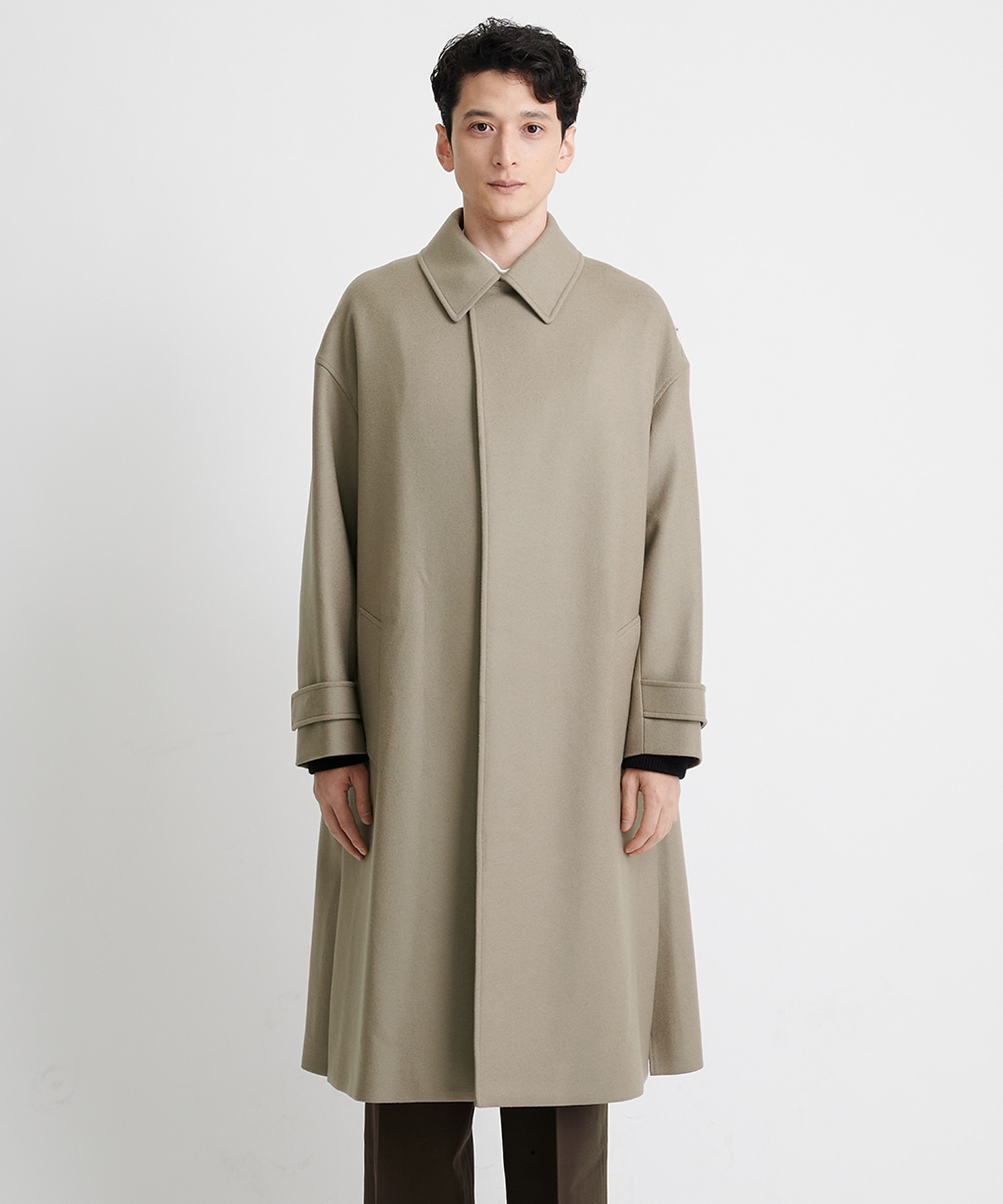 THE BAL COLLAR COAT(46 BEIGE): THE RERACS: MENS｜THE TOKYO ONLINE