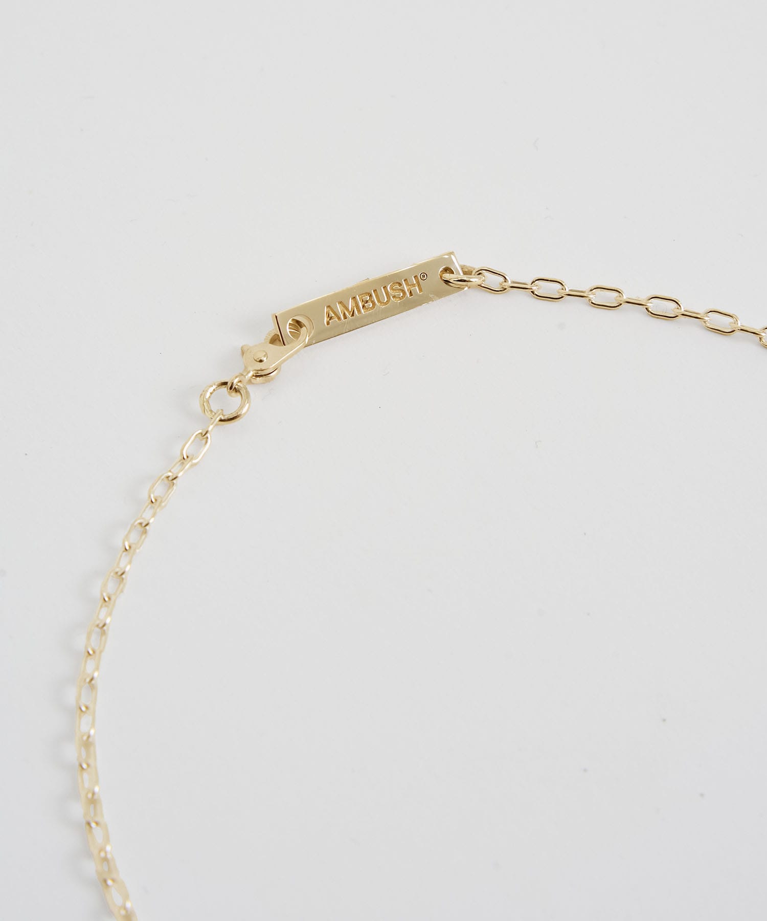 TEDDY BEAR CHARM NECKLACE(FREE GOLD): AMBUSH: MENS｜THE TOKYO