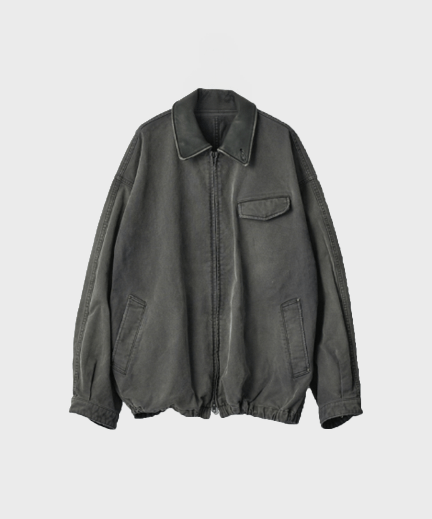 SULFUR DYED WHIP CORD VINTAGE ZIP JACKET | ssstein