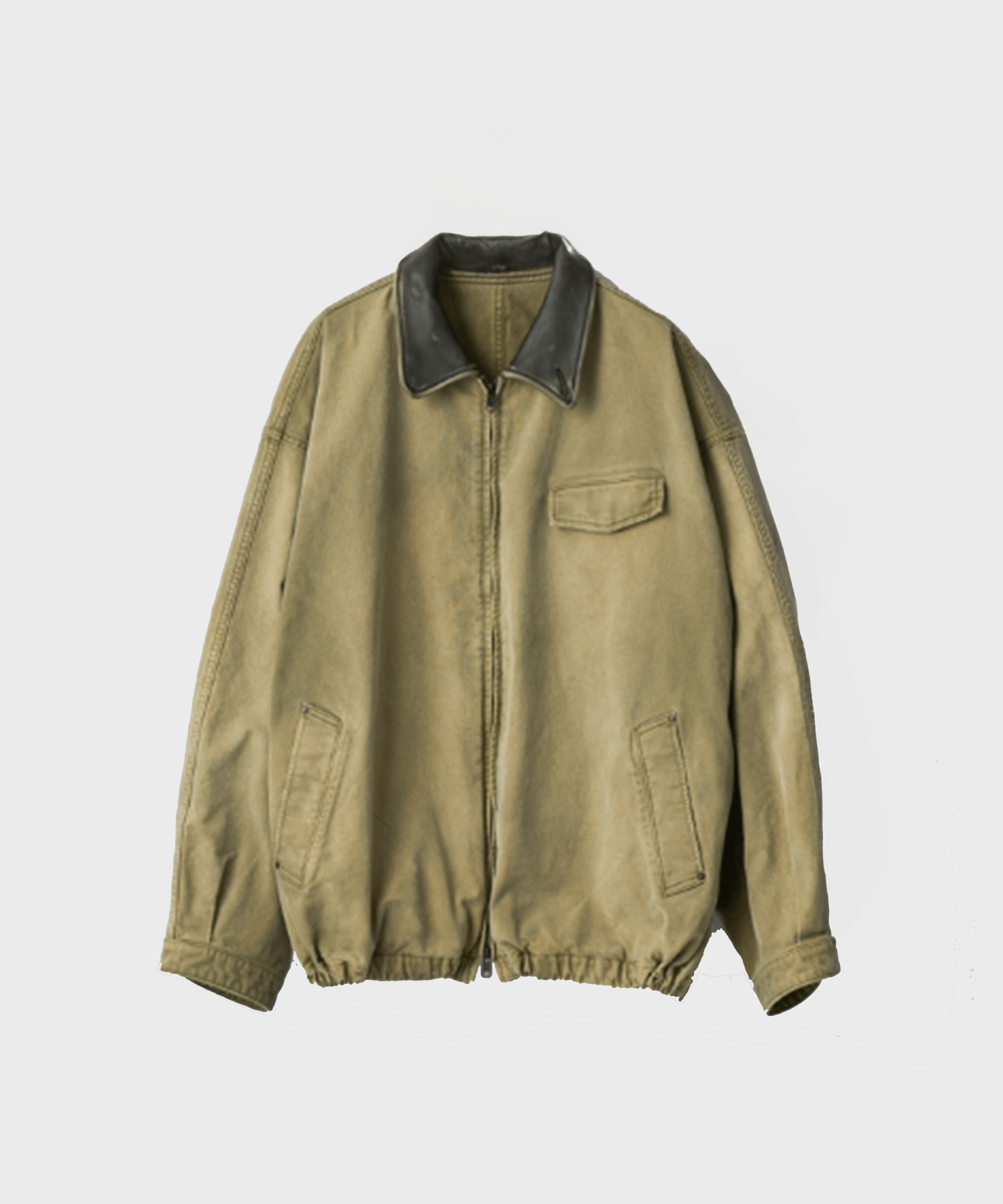 SULFUR DYED WHIP CORD VINTAGE ZIP JACKET | ssstein