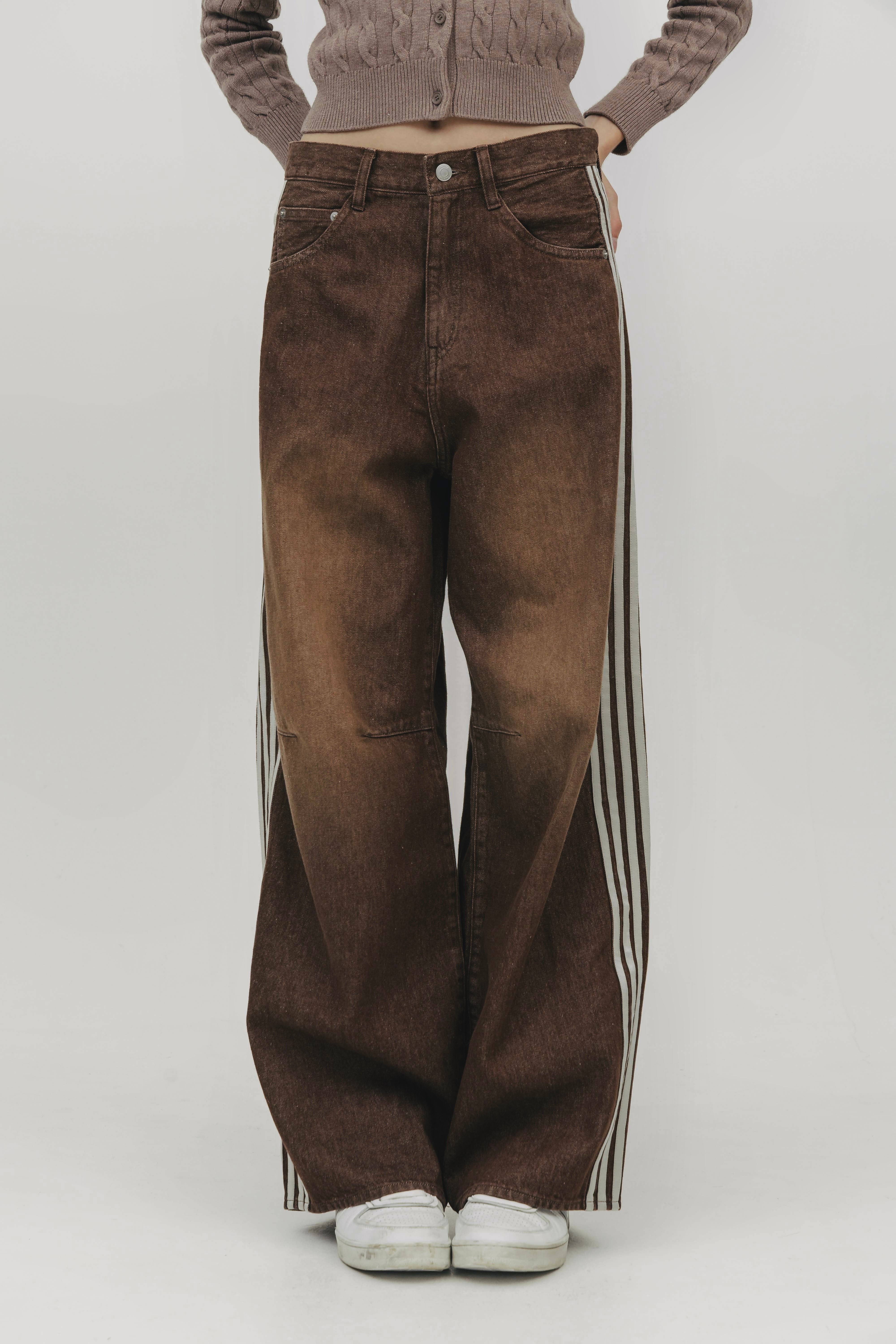 Emirates Track Denim Pants – THE TOÉ