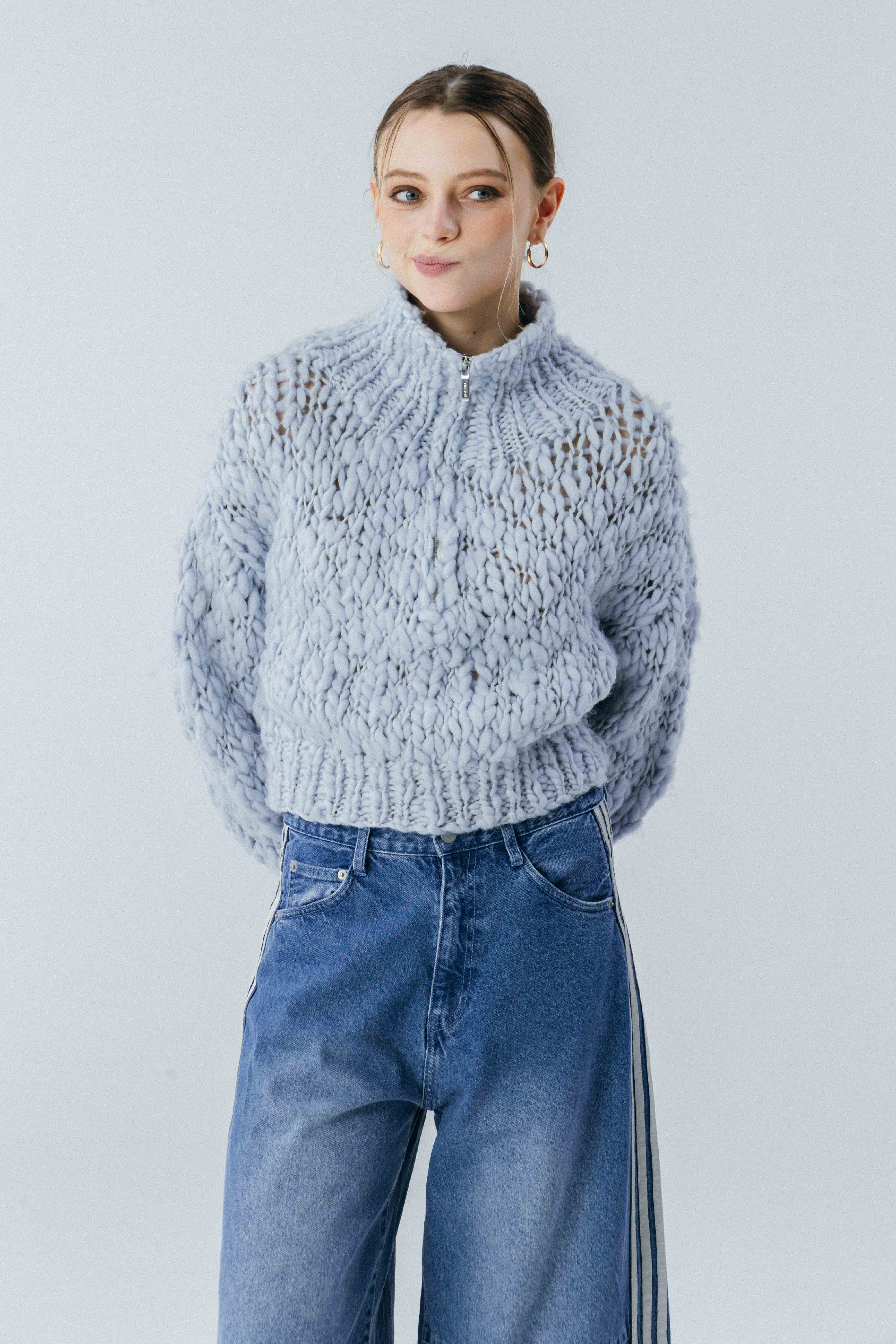 Tsoureki Zip Knit – THE TOÉ