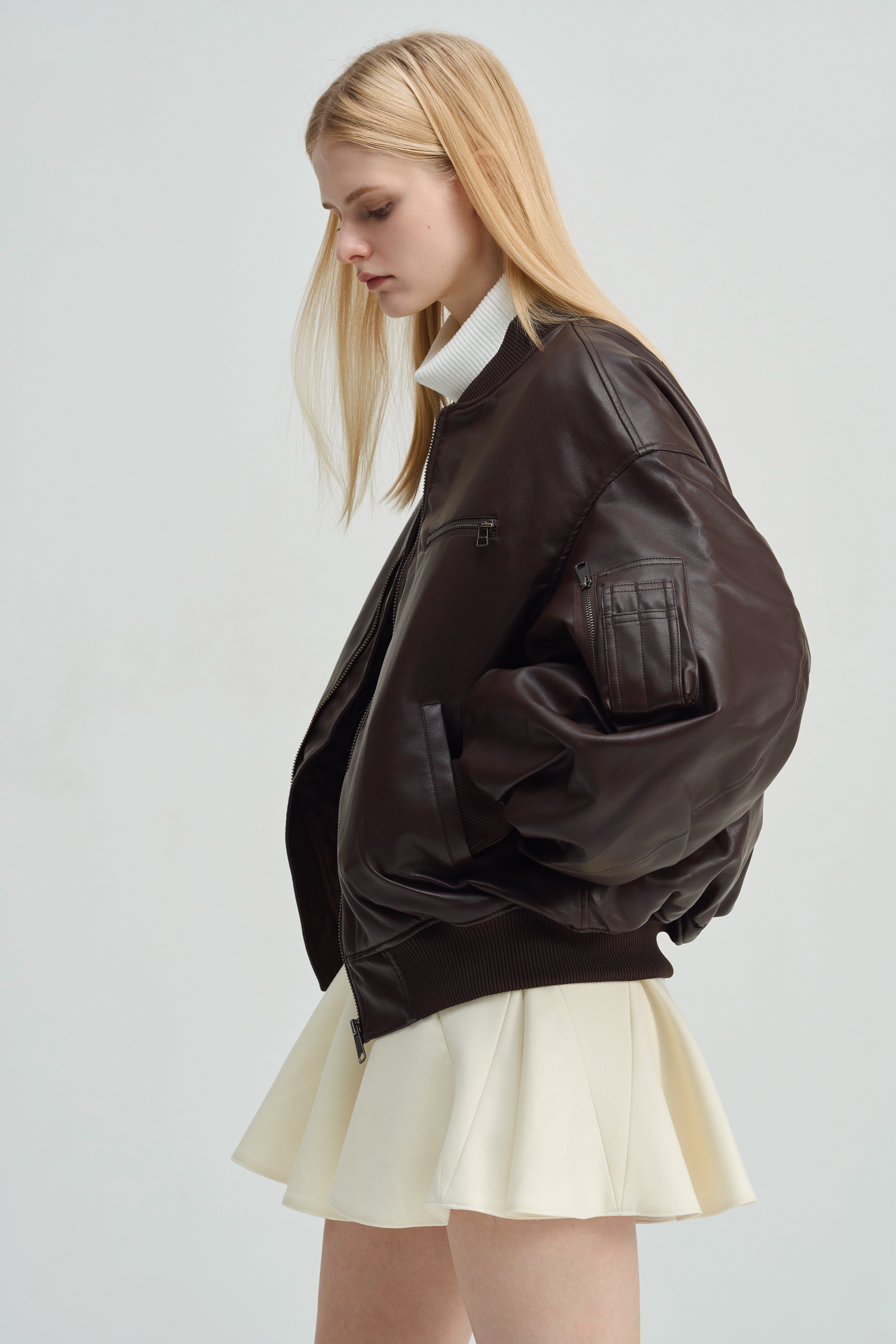 Oxford Leather MA-1 – THE TOÉ