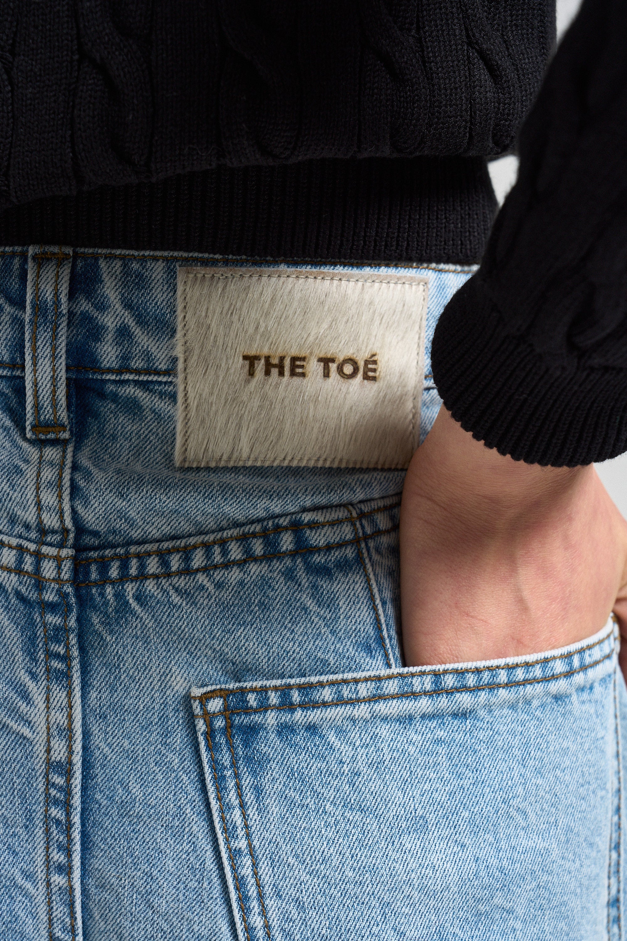 Santorini Denim Pants – THE TOÉ