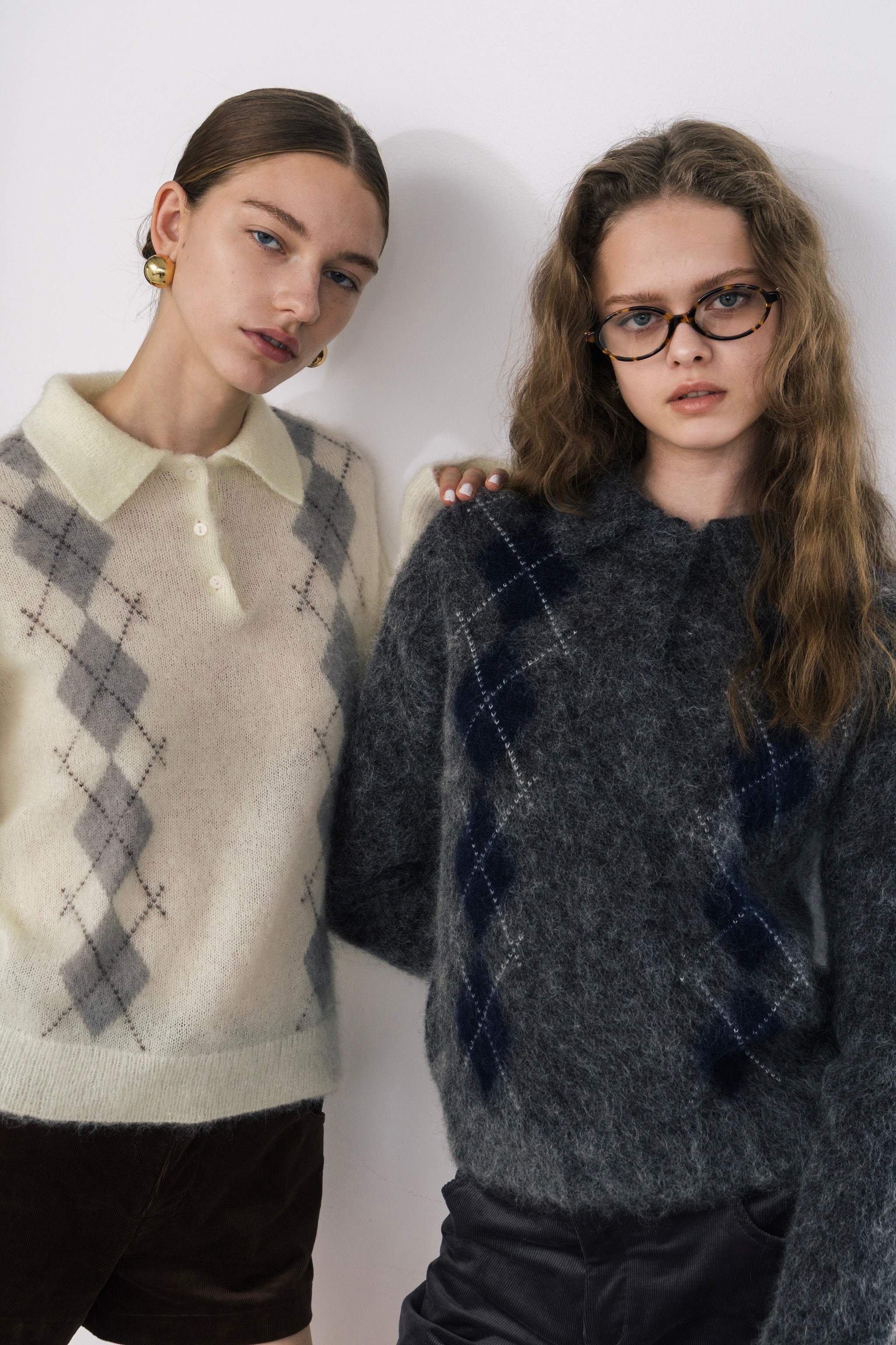 Marien Argyle Knit – THE TOÉ