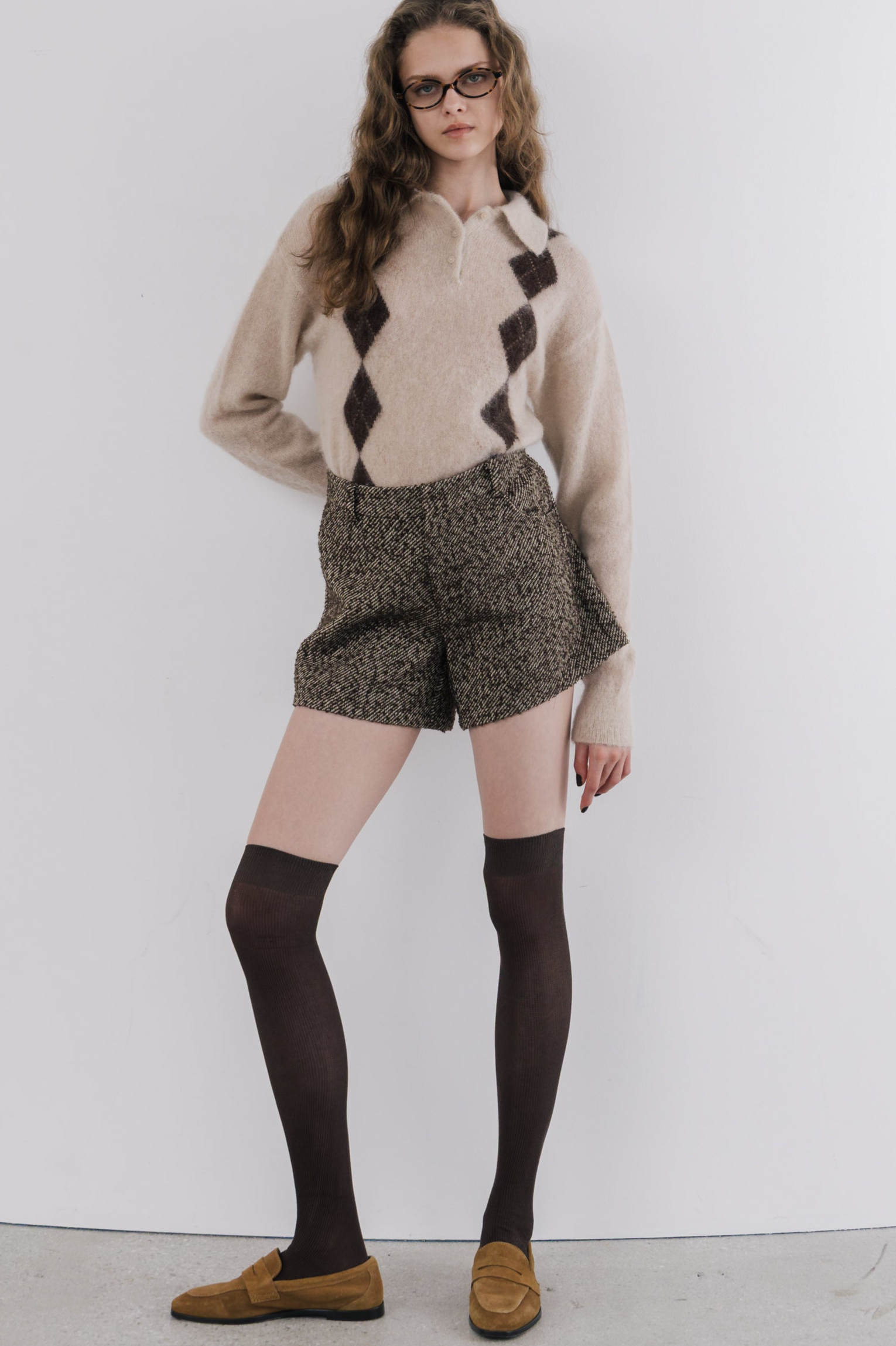 Marien Argyle Knit – THE TOÉ