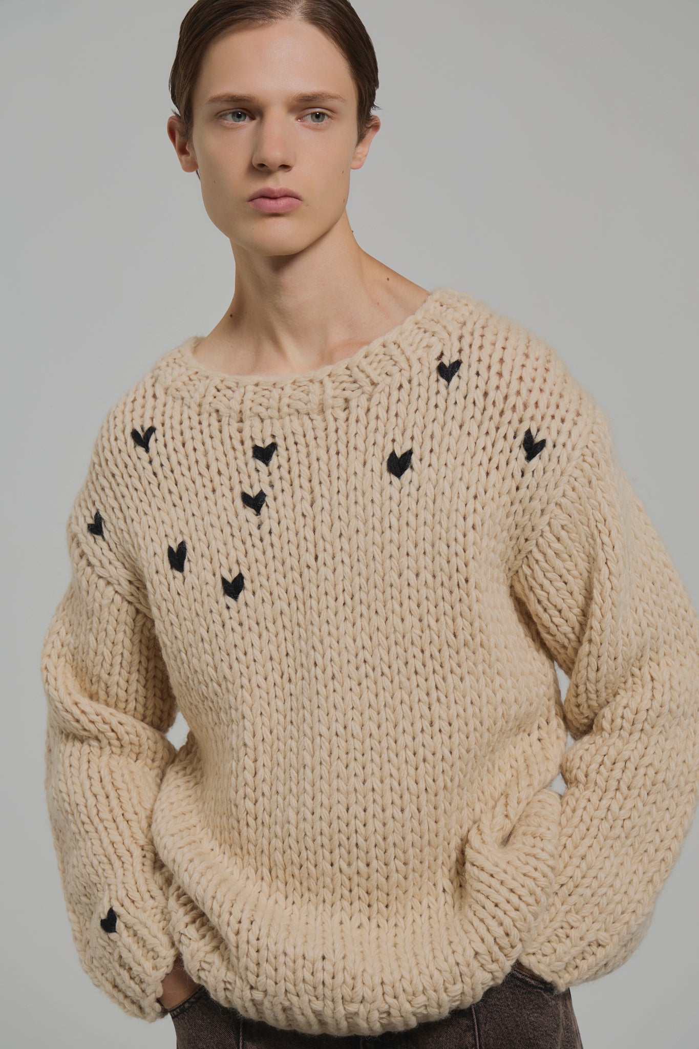 Notting-Hill Heart Knit – THE TOÉ