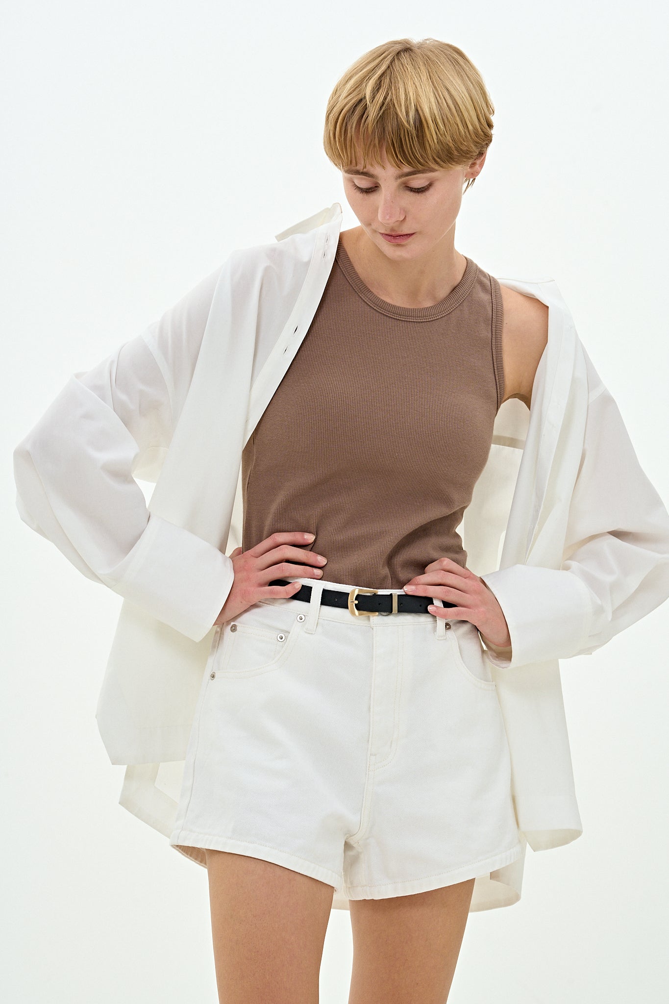 Olympia Short Denim Pants – THE TOÉ