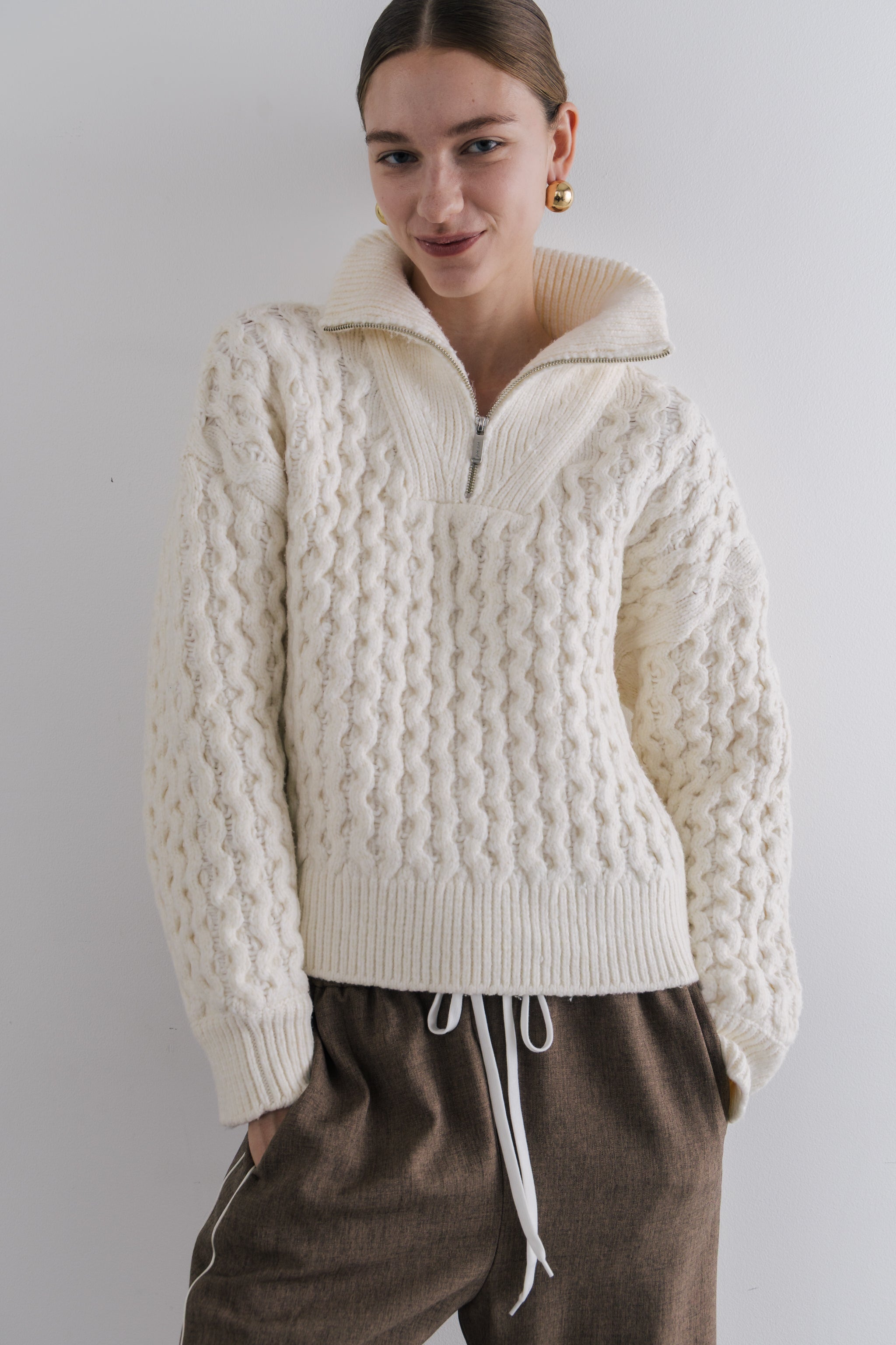 Schilder Zip Knit – THE TOÉ