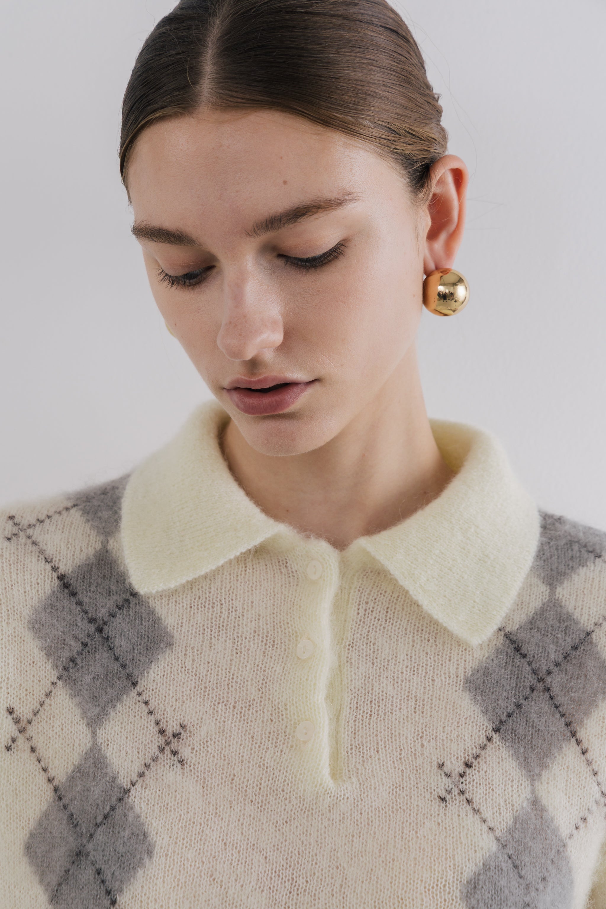 Marien Argyle Knit – THE TOÉ