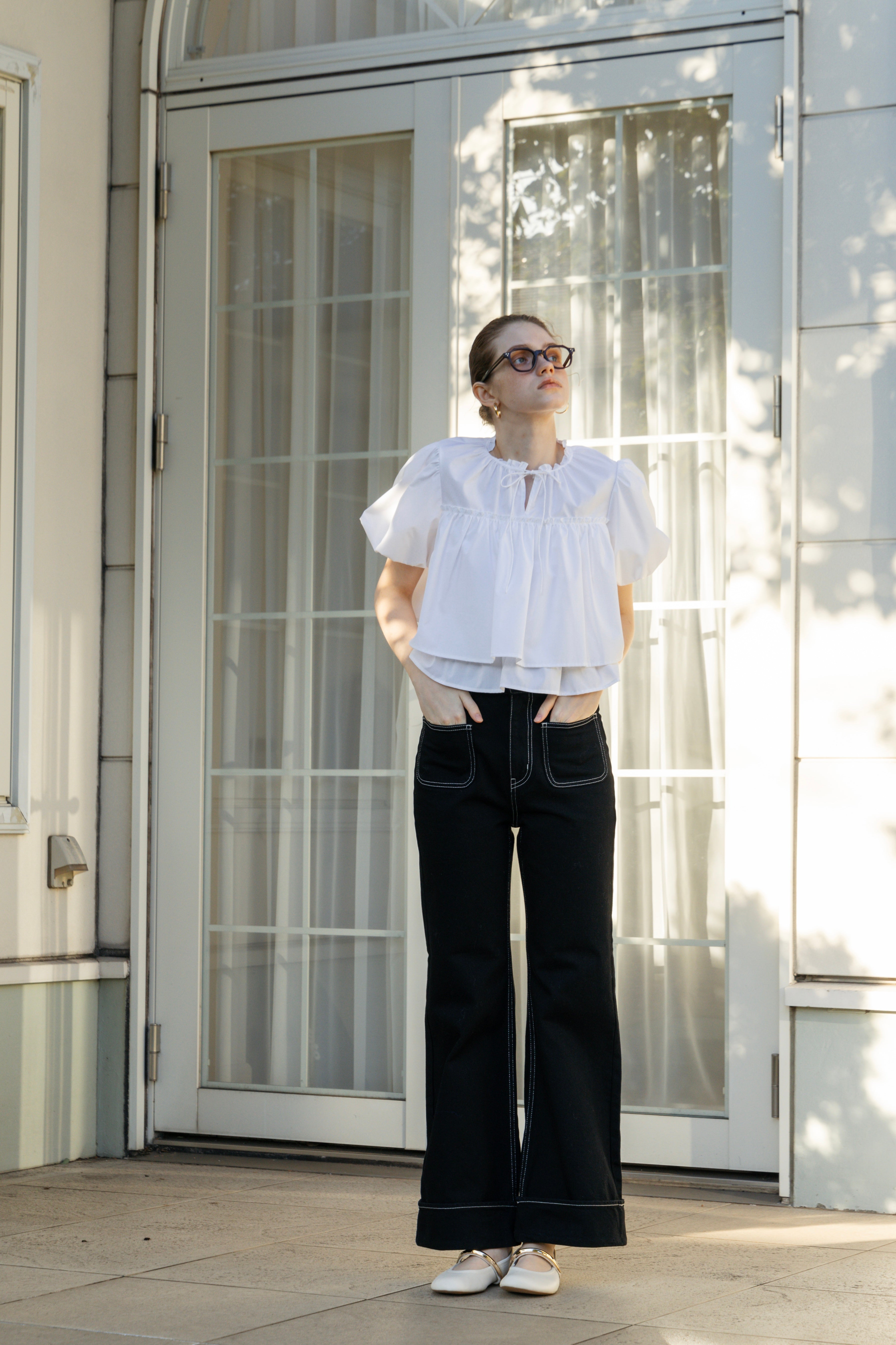 Porto Puff Blouse – THE TOÉ