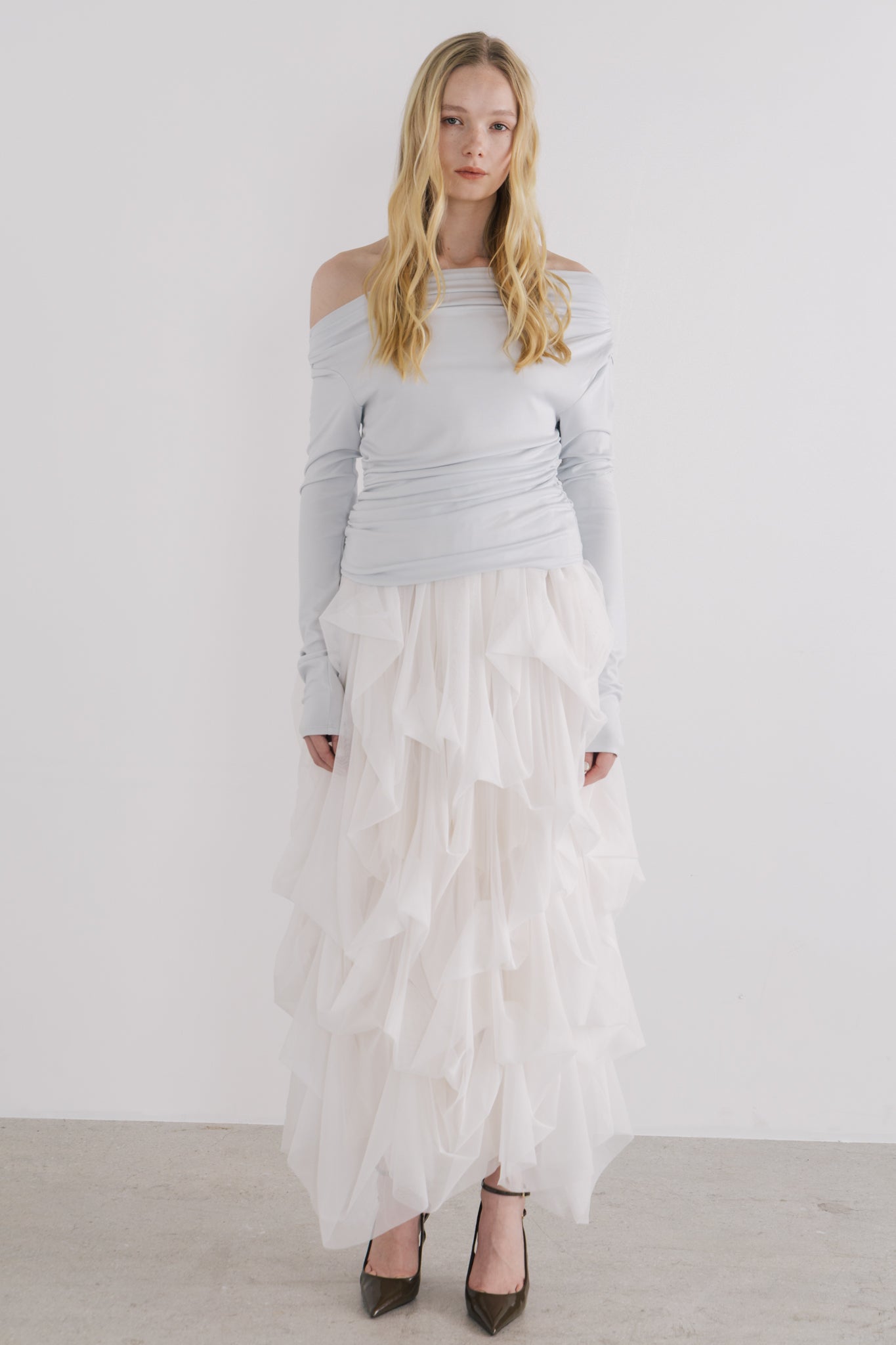 Iris Tulle Skirt – THE TOÉ