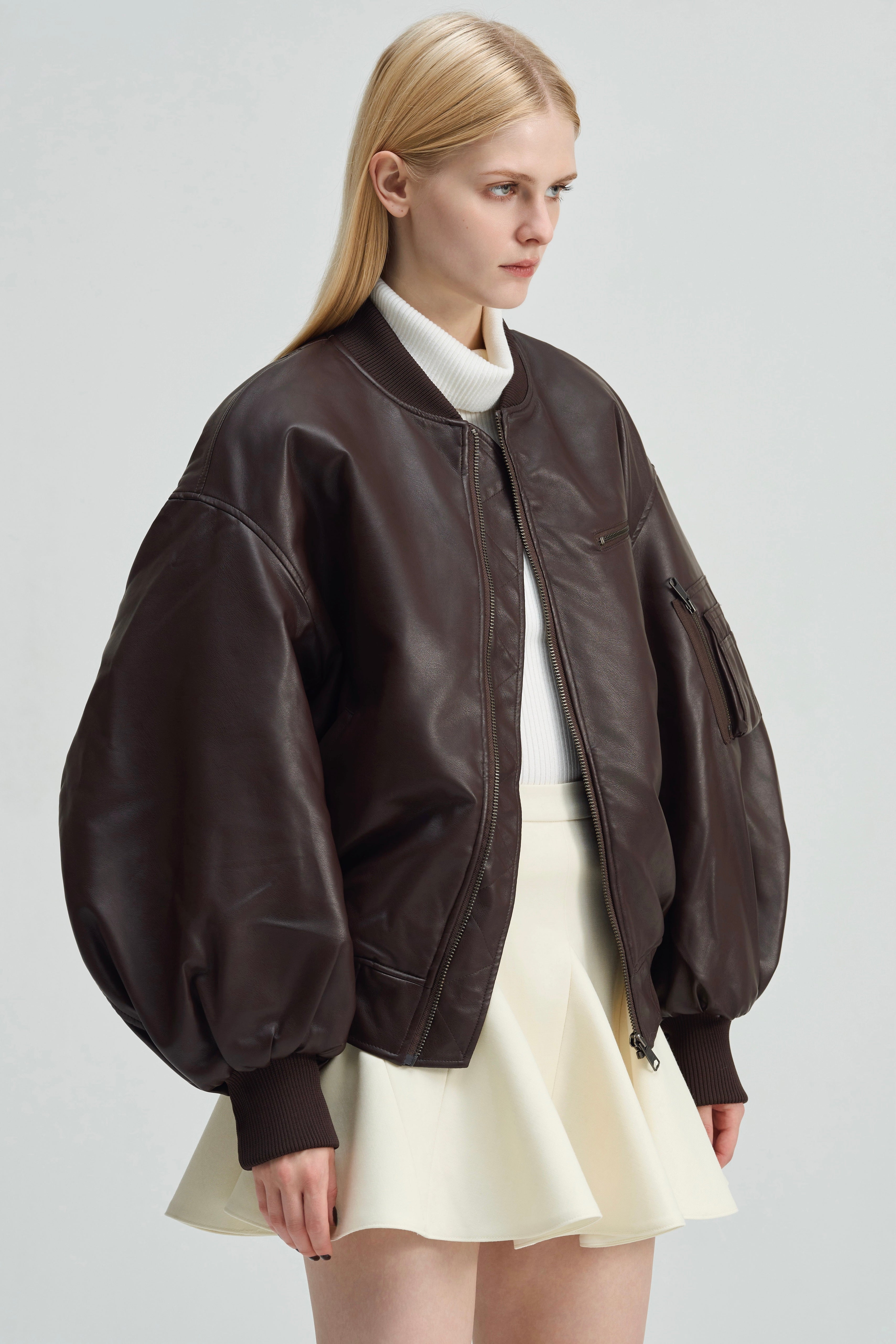 Oxford Leather MA-1 – THE TOÉ