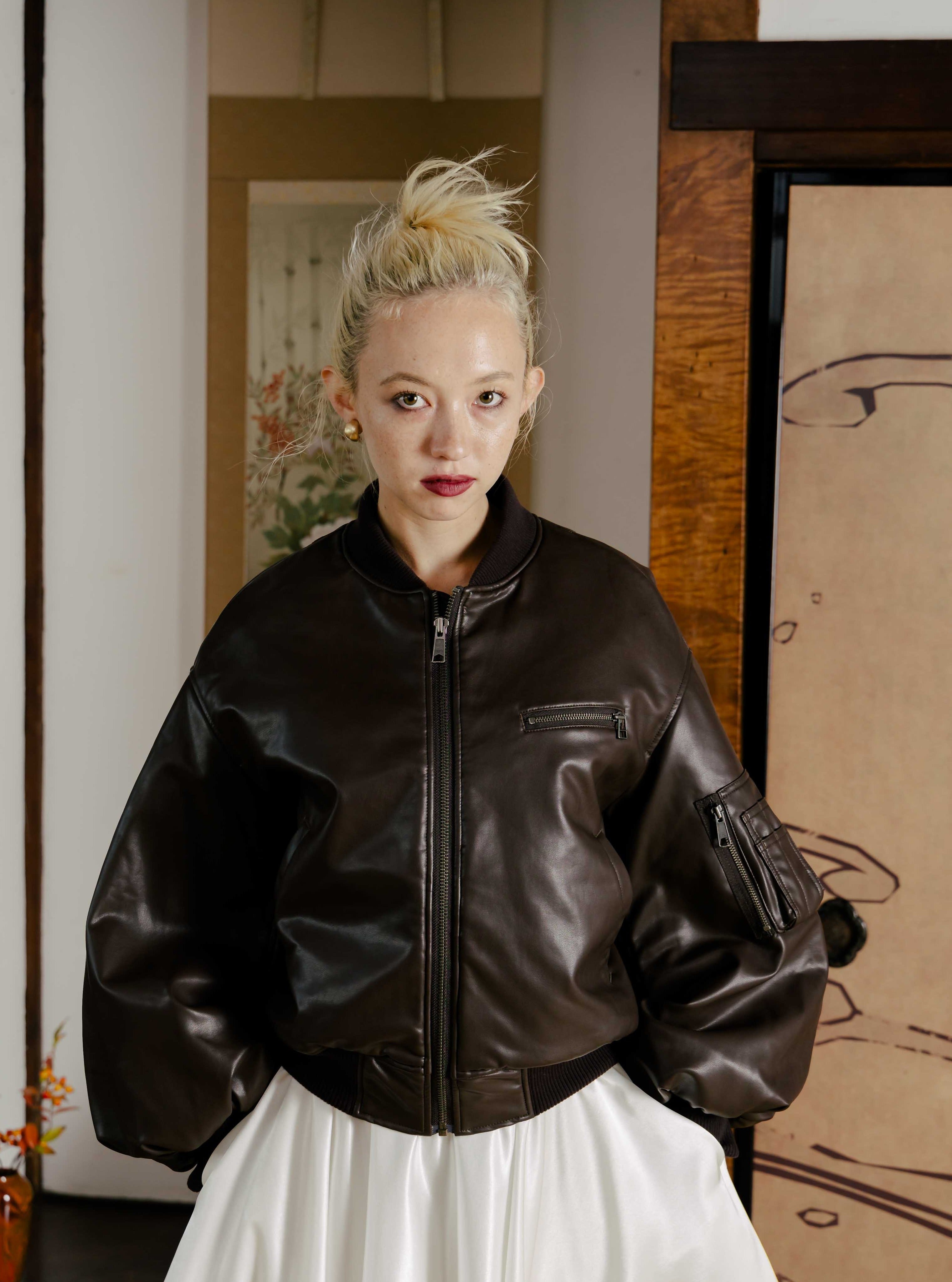 Oxford Leather MA-1 – THE TOÉ