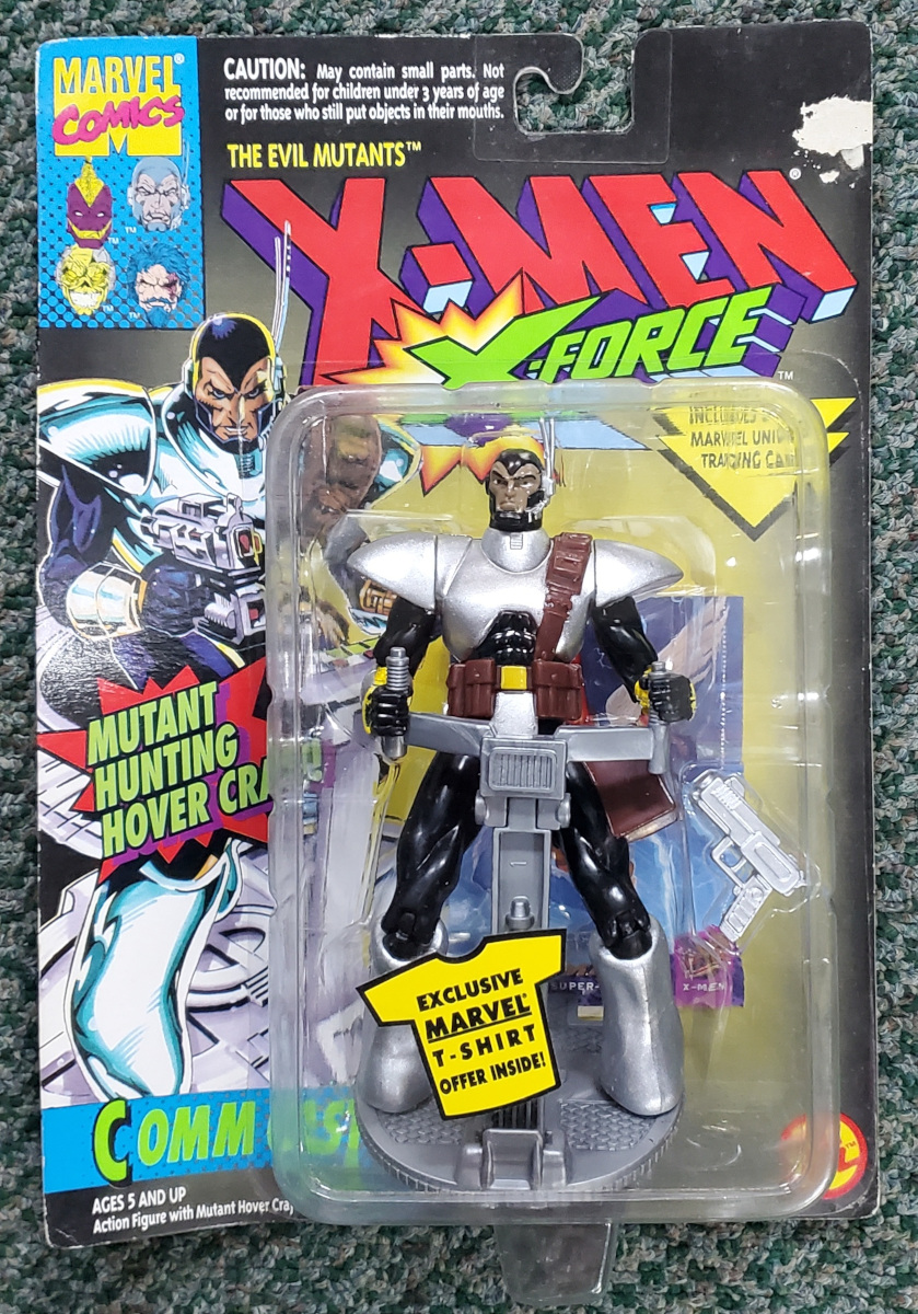 Toy Biz 1994 X-Men X-Force Comm Cast Action Figure: Mint on Card