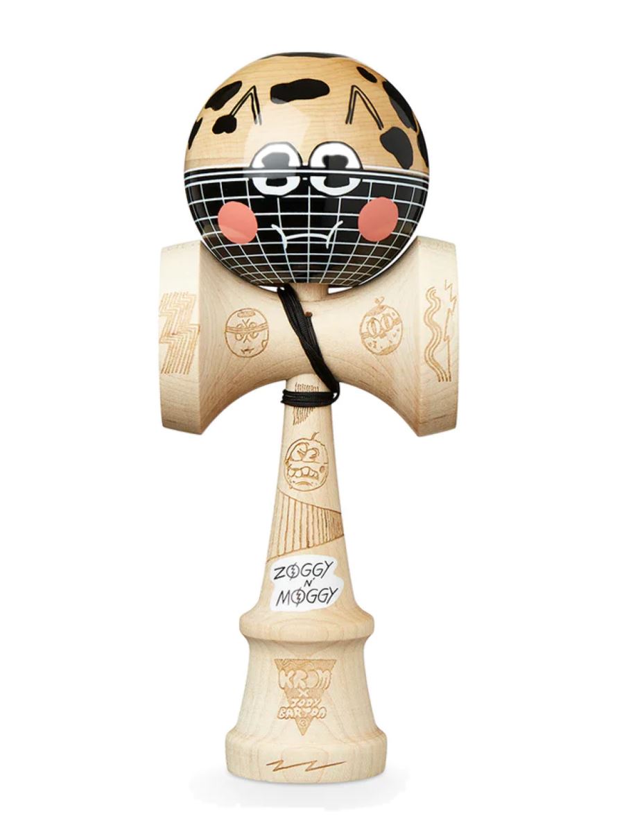 Krom Zoggy n' Moggy Kendama - Gridball – The Vault Fingerboards
