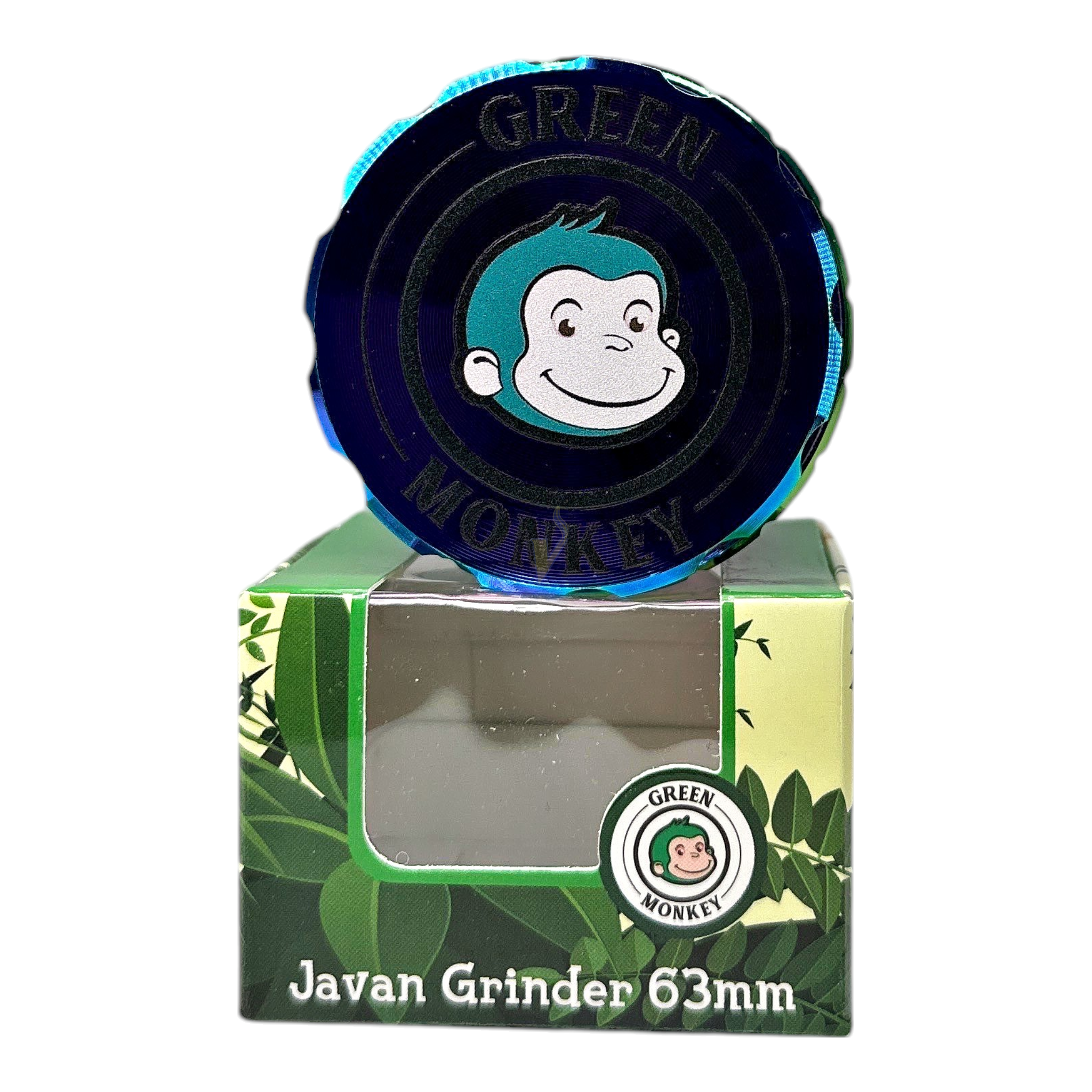 Green Monkey 4 Piece Javan 63mm Grinder – The Vapor Shoppe