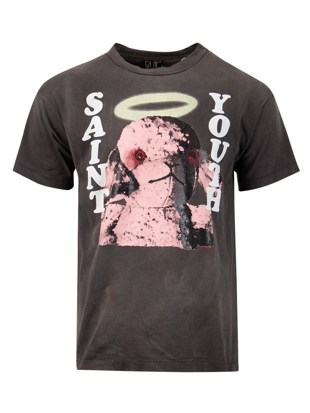 Saint Youth Pink Sheep Tee Black | The Webster