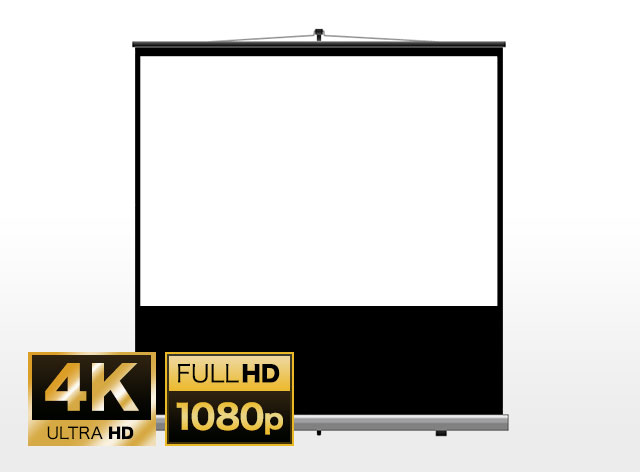 モバイル(自立型)スクリーン | プロジェクタースクリーン専門店《公式