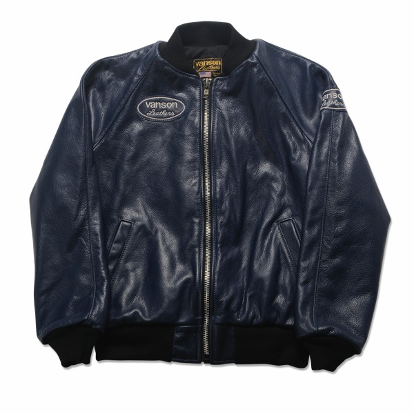 VANSON】(バンソン) 9TJV (ネイビー) | THE BACKDROP (アメカジ