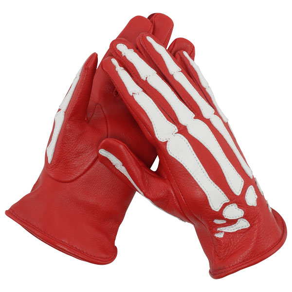VANSON】(バンソン) ROPX SKELTON LEATHER GLOVE / ローパー