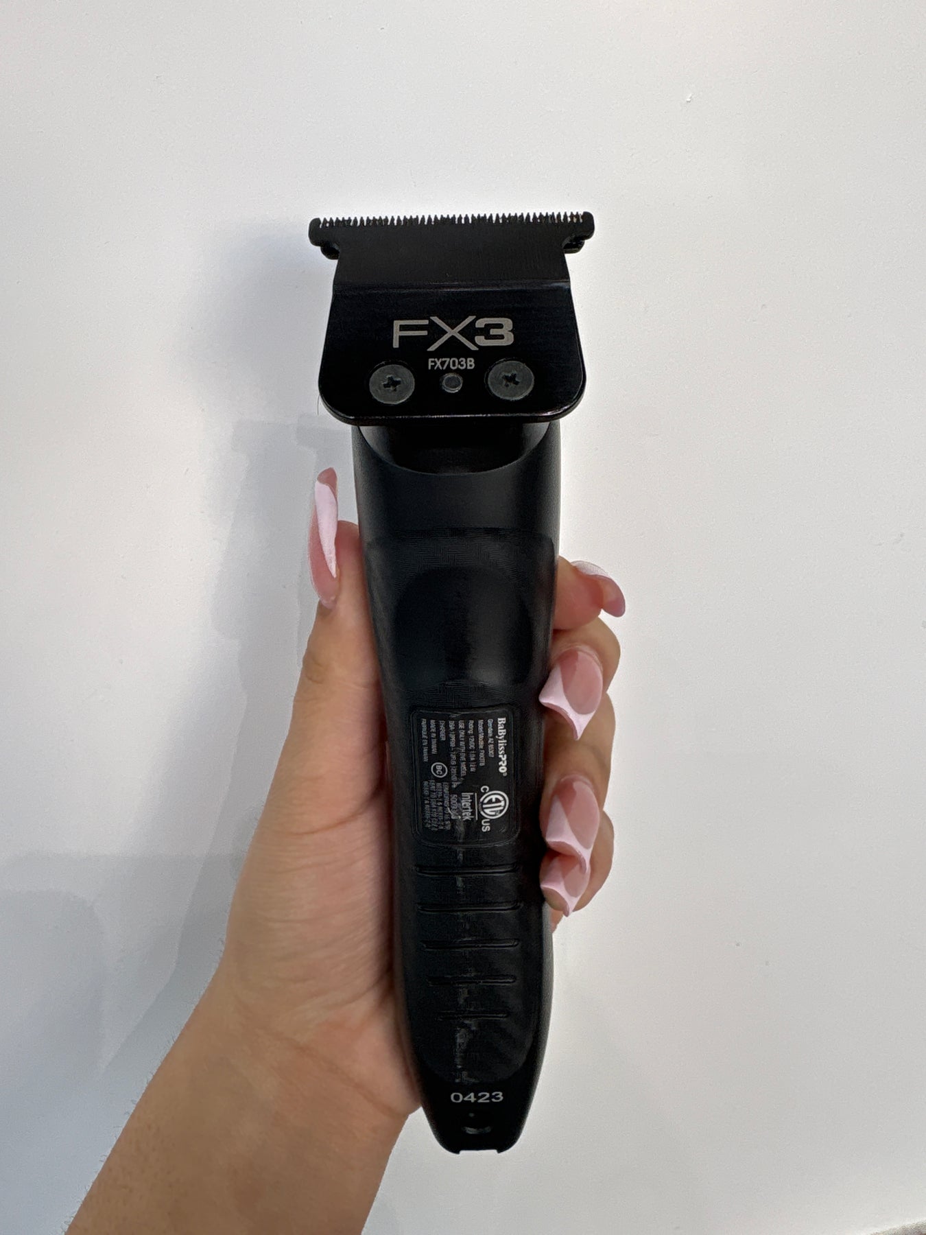 BaBylissPRO FX3 Trimmer - Black | The Barber Plug