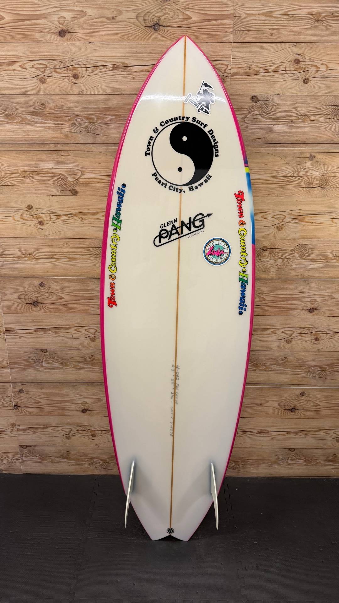 G Pang Town & Country 80's Twin 6'3