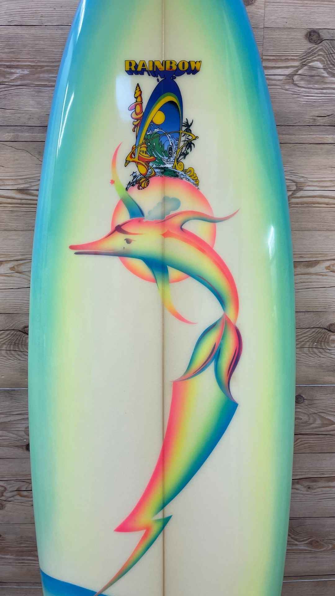 For Sale - Mike Hynson Rainbow Single Fin Retro Surfboard – The