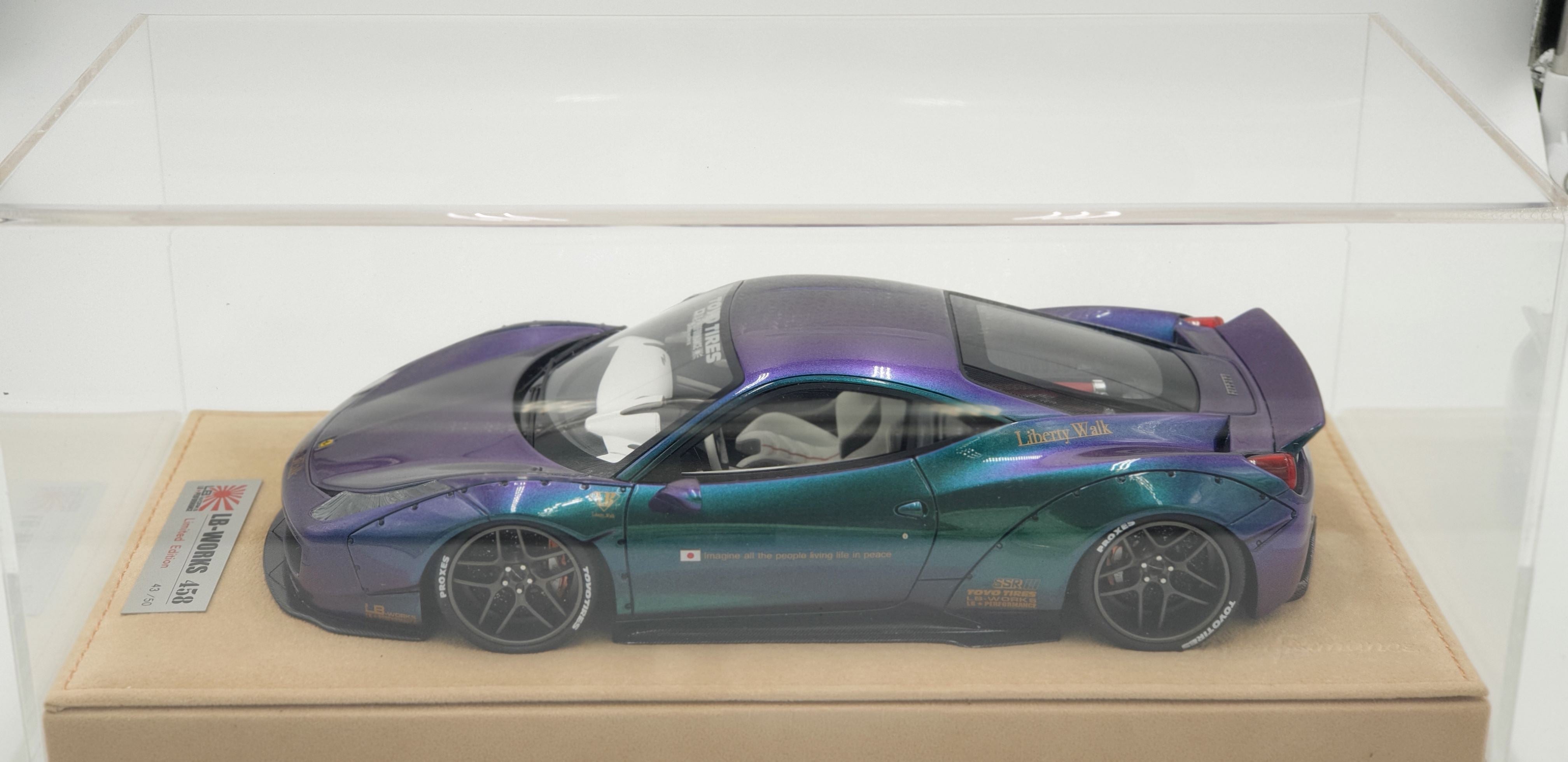 Ferrari 458 Liberty Walk Performance Chameleon - Ltd 50 pcs by LB