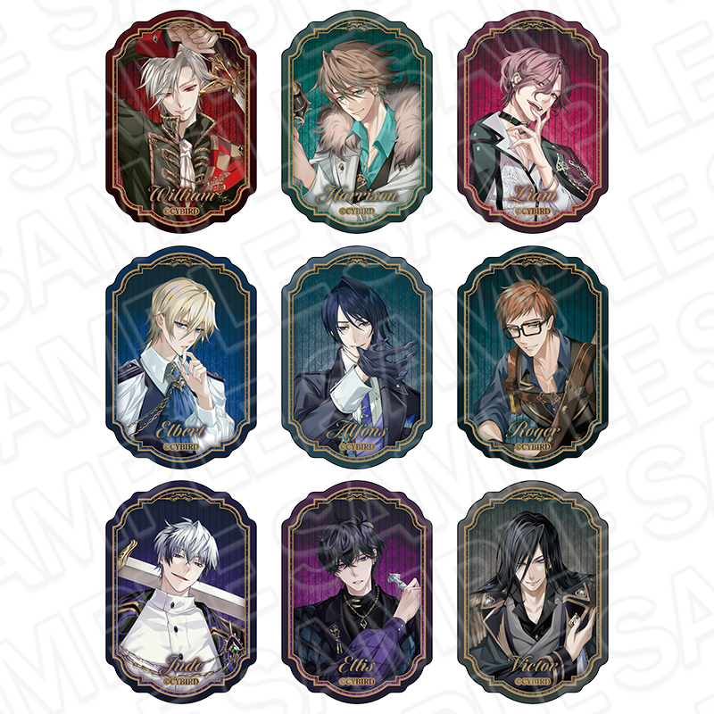 イケメンヴィラン AGF 2025 缶バッジ エリス イケメンヴィラン エリス