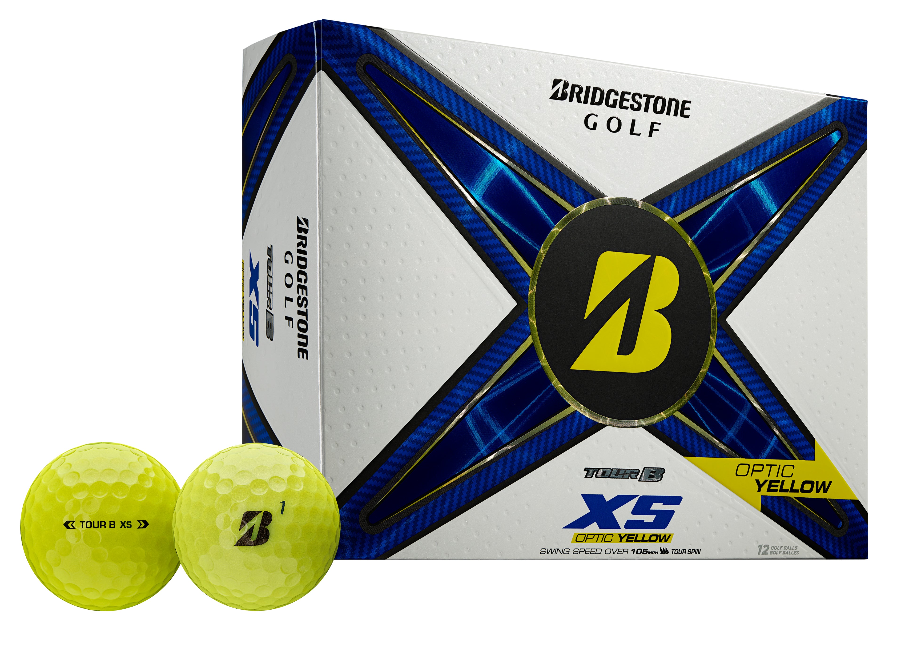 2024 Bridgestone Tour B XS Golf Ball - Yellow – The Clubroom