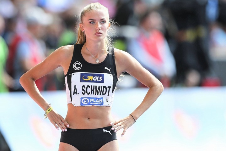 すげぇカラダだな…」ドイツ陸上美女が披露した“8頭身細マッチョボディ