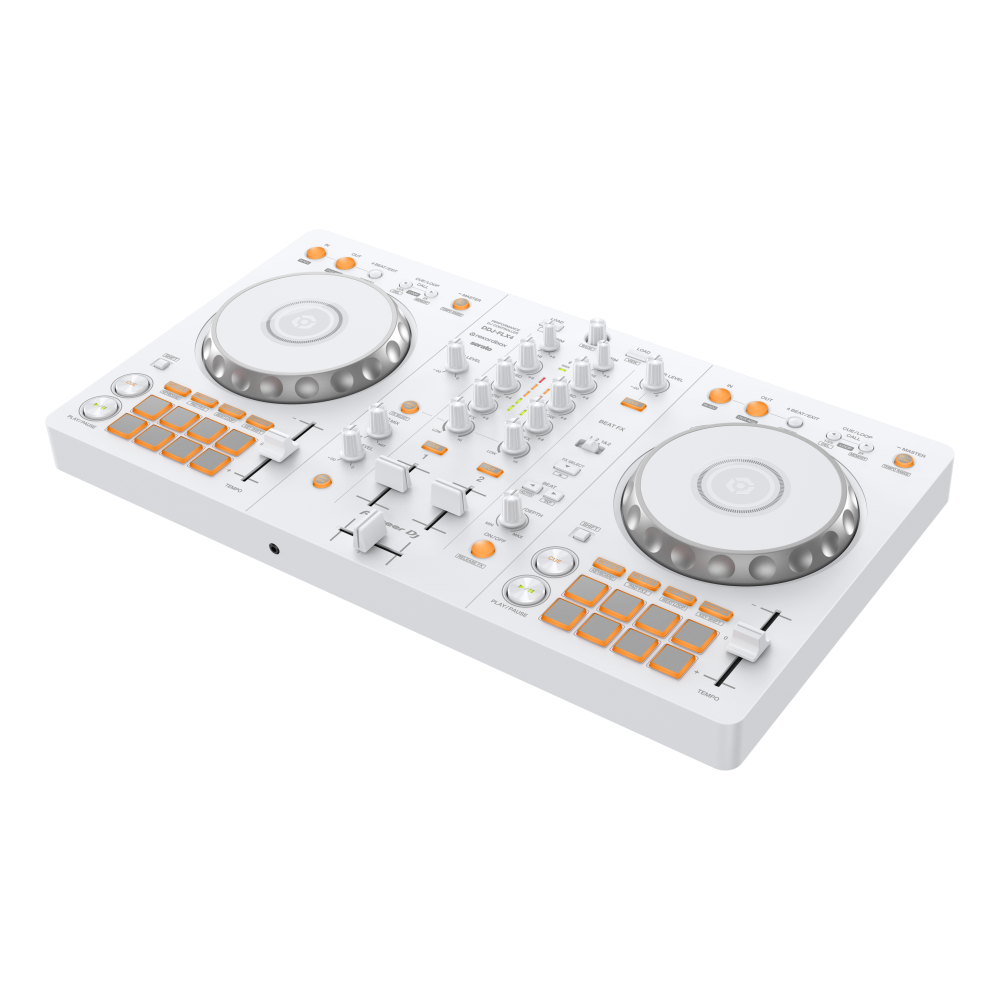 Pioneer DJ DDJ-FLX4-W - 2-Channel DJ Controller for Serato