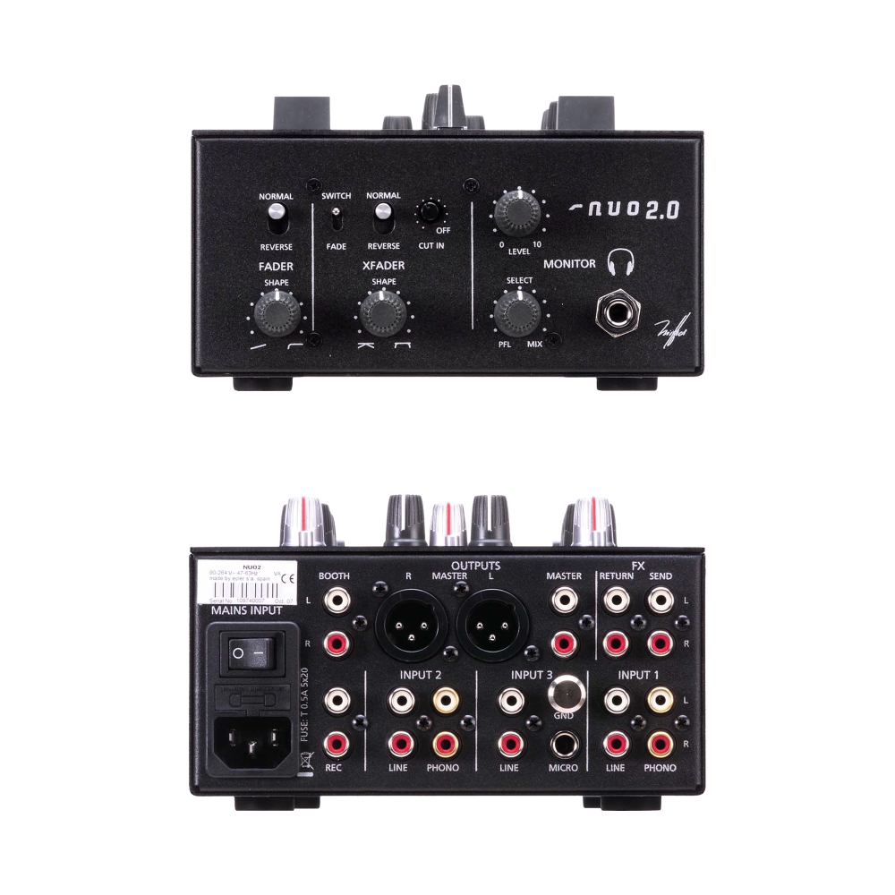 ECLER NUO2.0 - 2-Channel DJ Mixer @ The DJ Hookup