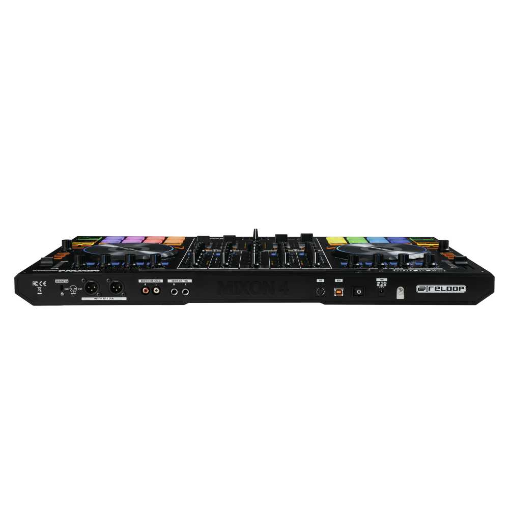 Reloop Mixon 4 - 4-Channel Serato DJ & Algoriddim DJ Controller